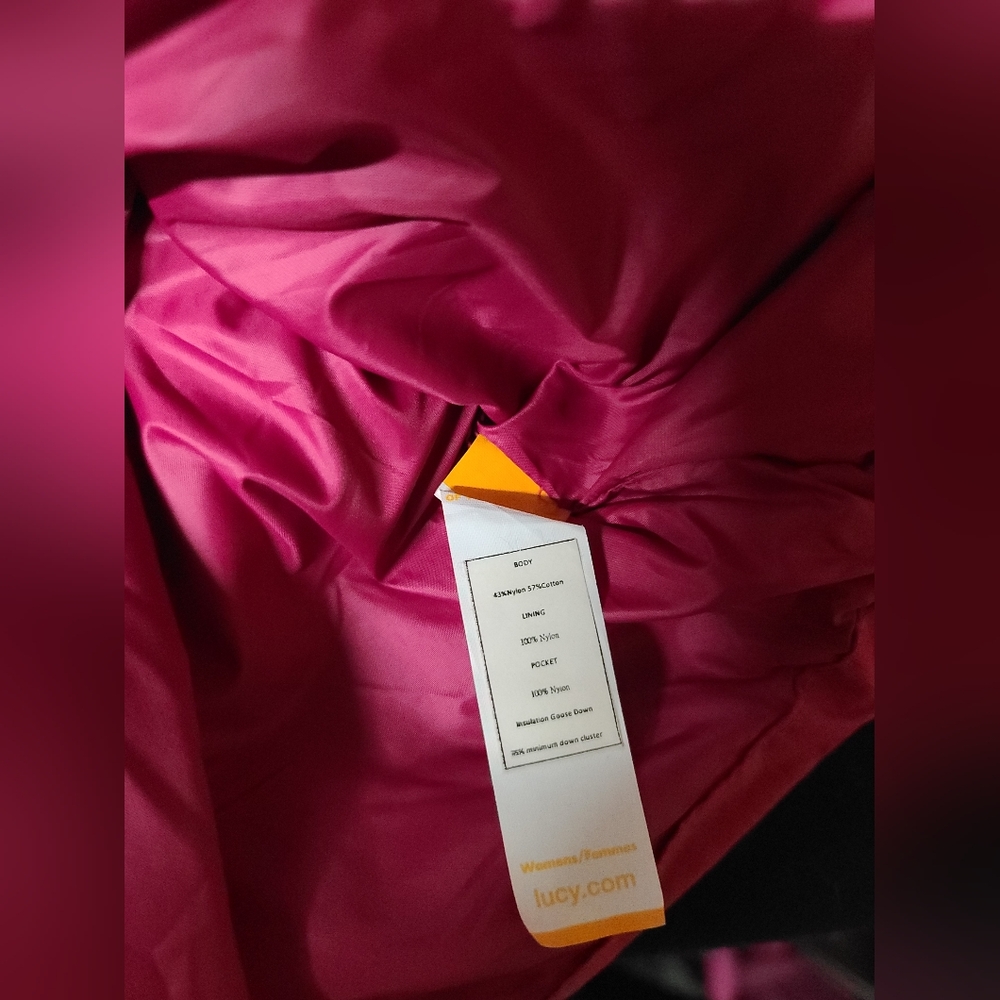 Lucy Fuchsia Puffer Vest - Picture 4 of 7